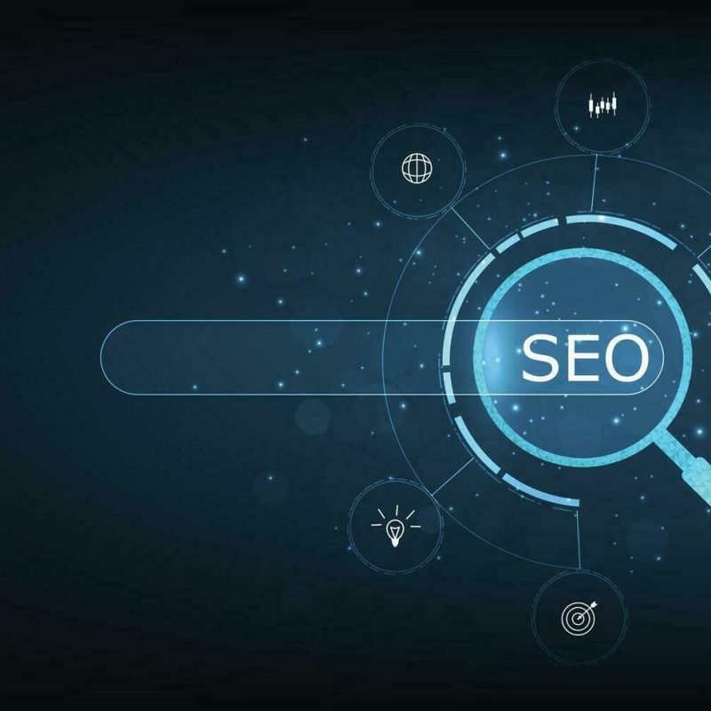 seo search engine optimization vector